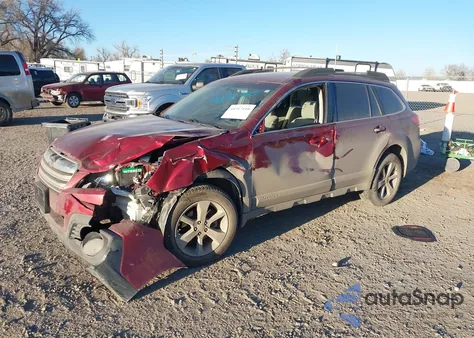 2013 Subaru Outback 2.5I Premium from USA, damaged, VIN 4S4BRBCC8D3274563